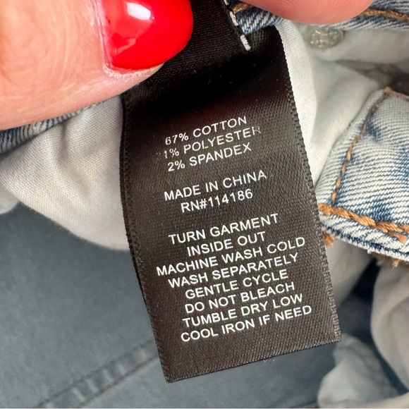 Kut from the Kloth Reese Ankle Straight Leg Jeans Sz 10 - Picture 7 of 7